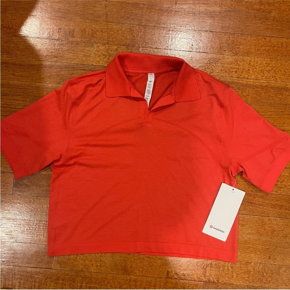 Lululemon swiftly tech cropped polo